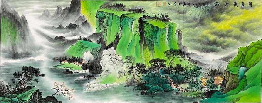 傅抱石嫡传张腾云：国画投资收藏的蓝筹股(图7)