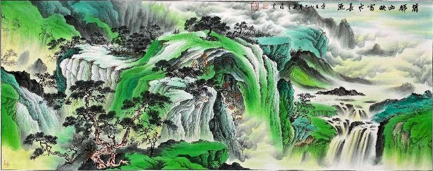 傅抱石弟子张腾云封笔引爆市场，作品飙至 35 万一平尺(图12)